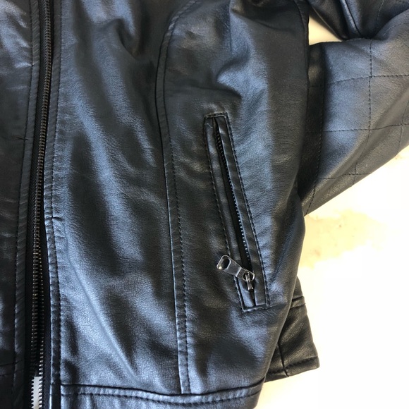 Vegan leather jacket - Picture 4 of 5